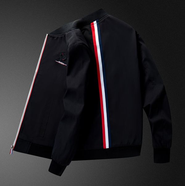 designer men's hoodie fashion black and white standing collar jacket outdoor casual long-sleeved sweatshirt jacket m-3xl-js, Black;brown
designer men's hoodie fashion black and white standing collar jacket outdoor casual long-sleeved sweatshirt jacket m-3xl-js, Black;brown
