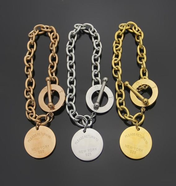 luxury designer jewelry female bracelet t alphabet round brand ot clasp rough bracelet popular fashion couple friends rough bracel5264009, Golden;silver
luxury designer jewelry female bracelet t alphabet round brand ot clasp rough bracelet popular fashion couple friends rough bracel5264009, Golden;silver