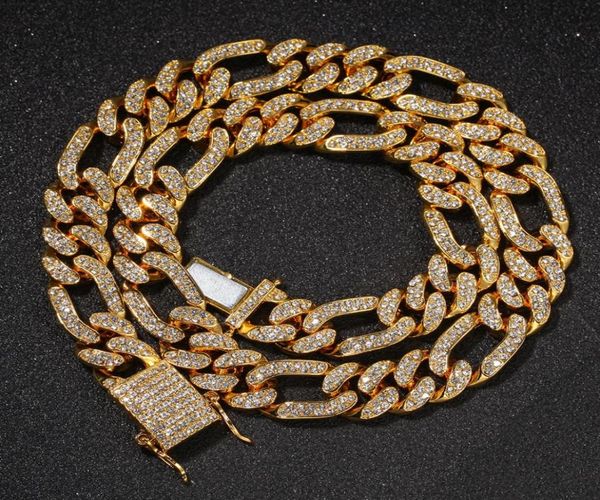figaro chains necklace 13mm hiphop silvergold color iced out rhinestones cuban links necklaces mens hip hop jewelry4920012, Silver
figaro chains necklace 13mm hiphop silvergold color iced out rhinestones cuban links necklaces mens hip hop jewelry4920012, Silver