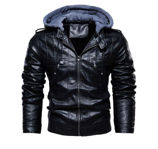 2020 men vintage motorcycle jacket mens outdoor casual pu leather jacket man winter coat hooded collar club bomber jackets1612684, Black;brown
2020 men vintage motorcycle jacket mens outdoor casual pu leather jacket man winter coat hooded collar club bomber jackets1612684, Black;brown