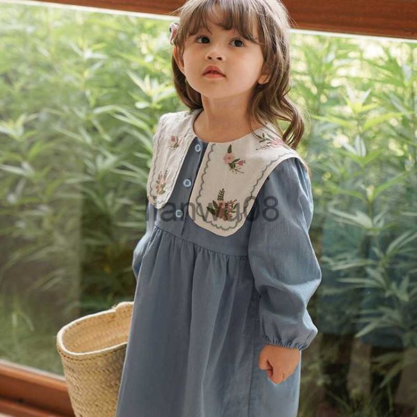 girl's dresses toddler girls dress spring autumn long sleeve lapel embroidered princess dress kids clothes fashion korean 27y children, Red;yellow
girl's dresses toddler girls dress spring autumn long sleeve lapel embroidered princess dress kids clothes fashion korean 27y children, Red;yellow