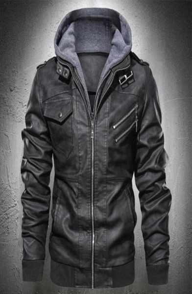 men039s fur faux men autumn leather jacket hooded motorcycle pu fashion punk style male casual fall coat57143222189169, Black
men039s fur faux men autumn leather jacket hooded motorcycle pu fashion punk style male casual fall coat57143222189169, Black