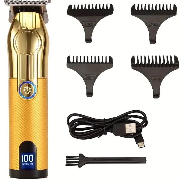 upgrade your haircut game: professional cordless rechargeable hair clippers with led digital display
upgrade your haircut game: professional cordless rechargeable hair clippers with led digital display