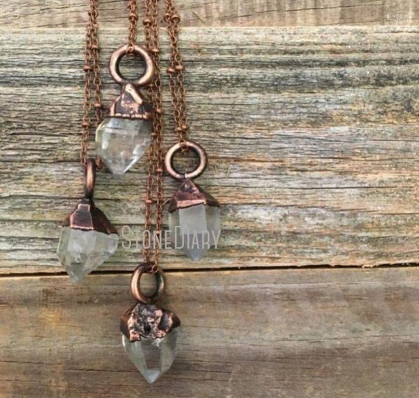 pendant necklaces nm39953 herkimer diamond raw crystal necklace boho clear quartz natural stone rough electroformed bohemian gypsy2968703, Silver
pendant necklaces nm39953 herkimer diamond raw crystal necklace boho clear quartz natural stone rough electroformed bohemian gypsy2968703, Silver