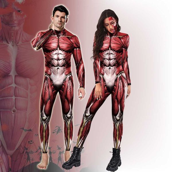 theme costume women men human body muscle 3d print jumpsuit elastic tight bodysuit halloween party cosplay comes role play up outfit l230804, Black;red
theme costume women men human body muscle 3d print jumpsuit elastic tight bodysuit halloween party cosplay comes role play up outfit l230804, Black;red