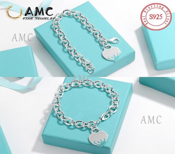 amc 925 sterling silver bracelet female heartshaped bracelet ot bracelet jewelry 11 original design sense for girlfriend holiday606988545, Golden;silver
amc 925 sterling silver bracelet female heartshaped bracelet ot bracelet jewelry 11 original design sense for girlfriend holiday606988545, Golden;silver