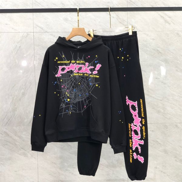 men's hoodies sweatshirts young thung 555555 angel hoodie men women nevermind the spider web pattern hooded pullover 230804, Black
men's hoodies sweatshirts young thung 555555 angel hoodie men women nevermind the spider web pattern hooded pullover 230804, Black