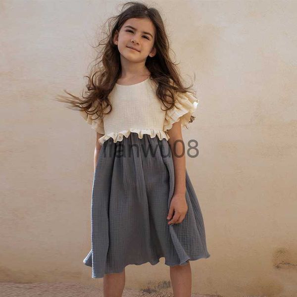 girl's dresses summer new ruffles short sleeve girls dress 100 gauze cotton retro patchwork pastoral casual loose kids dresses tz197 x0, Red;yellow
girl's dresses summer new ruffles short sleeve girls dress 100 gauze cotton retro patchwork pastoral casual loose kids dresses tz197 x0, Red;yellow