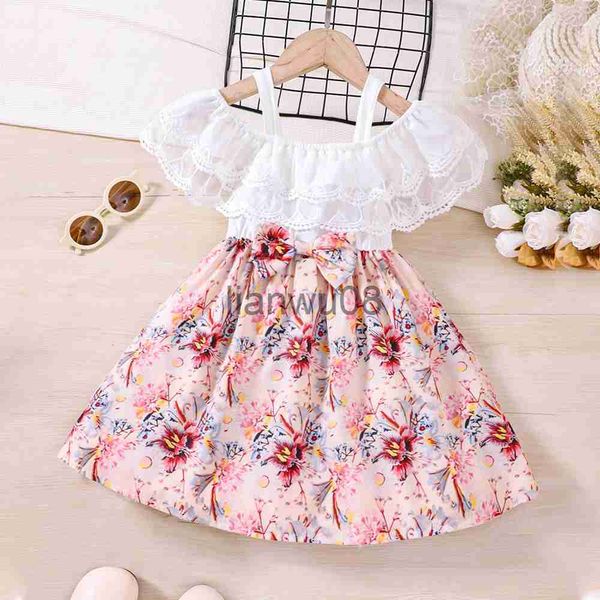 girl's dresses kids casual dress for girls summer 2023 new toddler ruffle lace floral print princess strap dress fashion children cloth, Red;yellow
girl's dresses kids casual dress for girls summer 2023 new toddler ruffle lace floral print princess strap dress fashion children cloth, Red;yellow