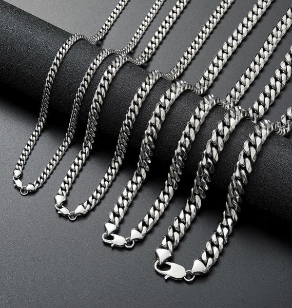 stainless steel cuban link chain necklace silver mens necklaces hip hop jewelry 681012mm9262965
stainless steel cuban link chain necklace silver mens necklaces hip hop jewelry 681012mm9262965