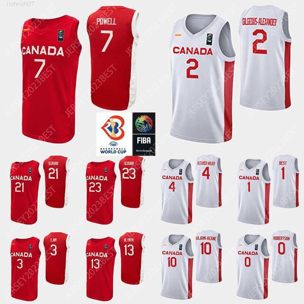 2023 fiba canada world cup basketball jersey 7 kyle alexander 4 nickeil alexander-walker 9 rj barrett 25 trae bell-haynes 8 dillon brooks 15, Black;red
2023 fiba canada world cup basketball jersey 7 kyle alexander 4 nickeil alexander-walker 9 rj barrett 25 trae bell-haynes 8 dillon brooks 15, Black;red