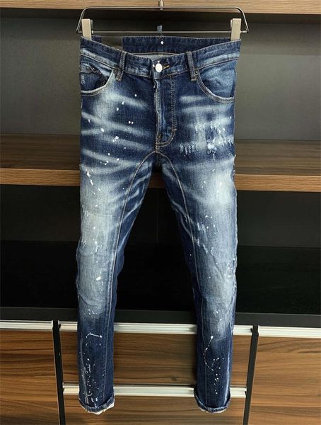 2022 jeans new mens luxury designer d2 denim jeans holes trousers dsquare biker pants 2a3783752874, Blue
2022 jeans new mens luxury designer d2 denim jeans holes trousers dsquare biker pants 2a3783752874, Blue