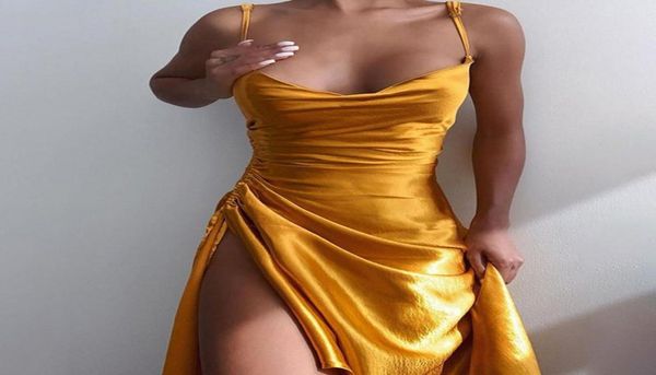 casual dresses houzhou slip dress summer yellow satin backless sundresses women oversize asymmetrical robe longue party club7672005, Black;gray
casual dresses houzhou slip dress summer yellow satin backless sundresses women oversize asymmetrical robe longue party club7672005, Black;gray