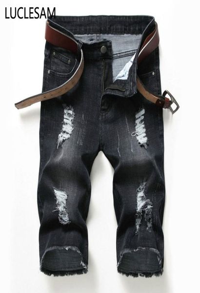 mens ripped straight denim shorts black slim fit jeans for men 2020 new stretchy short jeans streetwear men casual shorts summer6252013, Blue
mens ripped straight denim shorts black slim fit jeans for men 2020 new stretchy short jeans streetwear men casual shorts summer6252013, Blue