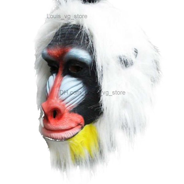 animal baboon head mask jungle chimp monkey gorilla mask latex costume party t230806
animal baboon head mask jungle chimp monkey gorilla mask latex costume party t230806