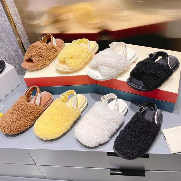 fashionable plush sandals designer shoes women flat bottomed party casual slippers sweet open toe ankle strap factory shoes platforms mary j, Black
fashionable plush sandals designer shoes women flat bottomed party casual slippers sweet open toe ankle strap factory shoes platforms mary j, Black