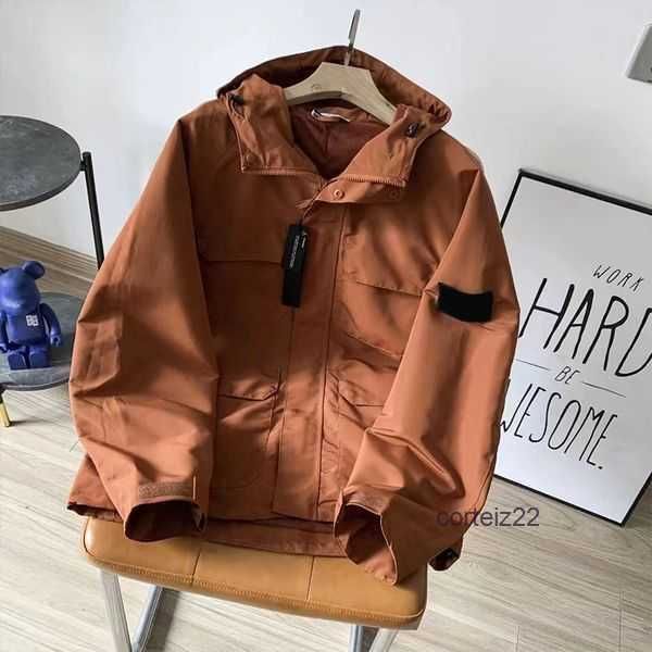 stones jacke designer armband jacket zipper shirt loose style spring autumn mens oxford breathable portable clothing cvyv, Black;brown
stones jacke designer armband jacket zipper shirt loose style spring autumn mens oxford breathable portable clothing cvyv, Black;brown
