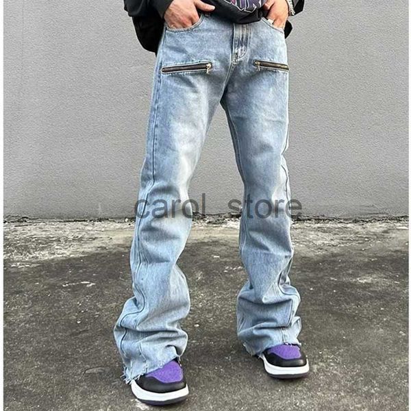 men's jeans 2023 y2k fashion zipper retro washed baggy flare jeans pants men streetwear hip hop wide leg straight denim trousers ropa h, Blue
men's jeans 2023 y2k fashion zipper retro washed baggy flare jeans pants men streetwear hip hop wide leg straight denim trousers ropa h, Blue