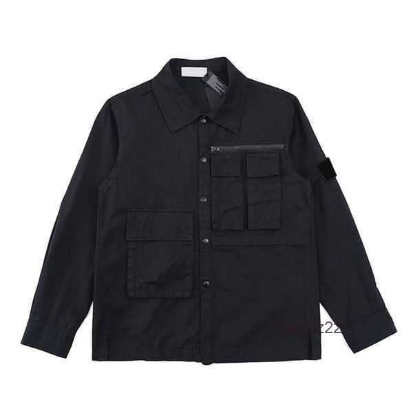 stones jacke designer armband jacket zipper shirt loose style spring autumn mens oxford breathable portable clothing zm6b, Black;brown
stones jacke designer armband jacket zipper shirt loose style spring autumn mens oxford breathable portable clothing zm6b, Black;brown