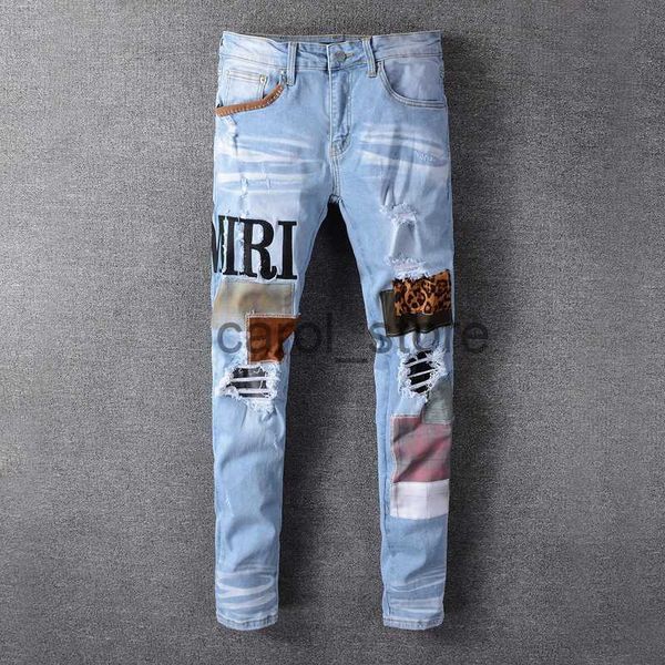 men's jeans fashion patch ripped blue jeans men slim fit designer washed denim jeans trousers men hip hop dj party jeans punk rock pant
men's jeans fashion patch ripped blue jeans men slim fit designer washed denim jeans trousers men hip hop dj party jeans punk rock pant