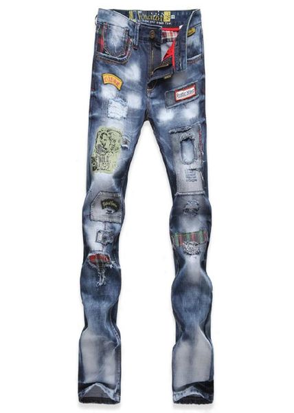 product men039s jean trousers trend washing cotton jeans with holes slim fit cowboy male pants clothing4535810, Blue
product men039s jean trousers trend washing cotton jeans with holes slim fit cowboy male pants clothing4535810, Blue
