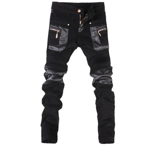 whole korean style cool fashion mens punk pants with leather zippers black color tight skenny plus size 33 34 36 rock trouser4312000
whole korean style cool fashion mens punk pants with leather zippers black color tight skenny plus size 33 34 36 rock trouser4312000