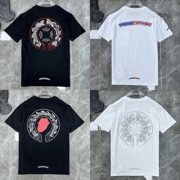 luxury men's classics t shirt brand ch t-shirts designers men women tees fashion horseshoe sanskrit cross print cotton t-shirt casual, White;black
luxury men's classics t shirt brand ch t-shirts designers men women tees fashion horseshoe sanskrit cross print cotton t-shirt casual, White;black