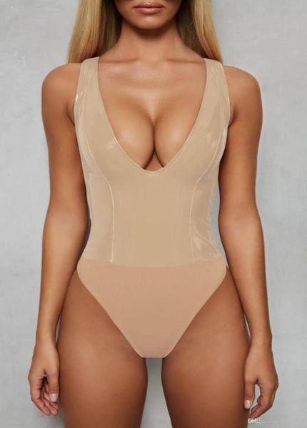 hisimple 2019 one pieces vneck pu leather skinny women bodysuit sleeveless patchwork summer romper women beach casual ladies8548483, Black;white
hisimple 2019 one pieces vneck pu leather skinny women bodysuit sleeveless patchwork summer romper women beach casual ladies8548483, Black;white