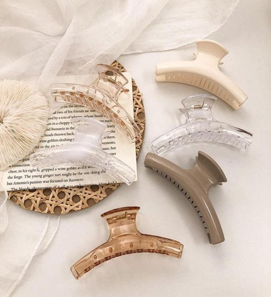 beige khaki clear transparent hair claws arc shaped geometric hair crab clamps korean women girls barrettes catch clips grippers3995743, Slivery;white
beige khaki clear transparent hair claws arc shaped geometric hair crab clamps korean women girls barrettes catch clips grippers3995743, Slivery;white