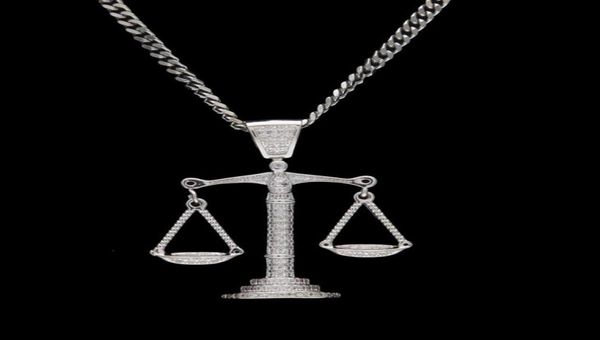 wholeiced out zircon balance libra scale pendant bling charm white gold copper material mens hip hop pendant necklace chain5136542, Silver
wholeiced out zircon balance libra scale pendant bling charm white gold copper material mens hip hop pendant necklace chain5136542, Silver