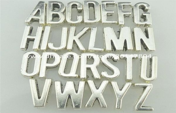 2set52pcs spacer bead pendant alphabet letter for 6mm belt rope bracelet choker3890419, Silver
2set52pcs spacer bead pendant alphabet letter for 6mm belt rope bracelet choker3890419, Silver