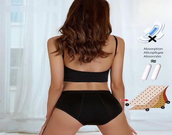 bamboo fiber cotton 4layer menstrual panties period reusable briefs underwear leakproof heavy absorbent incontinence lingerie8383658, Black;pink
bamboo fiber cotton 4layer menstrual panties period reusable briefs underwear leakproof heavy absorbent incontinence lingerie8383658, Black;pink