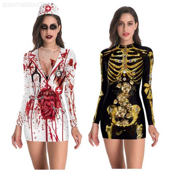 theme costume halloween role-play dress for women halloween party scary horror cosplay comes bloody nurse zombie dress l230804, Black;red
theme costume halloween role-play dress for women halloween party scary horror cosplay comes bloody nurse zombie dress l230804, Black;red
