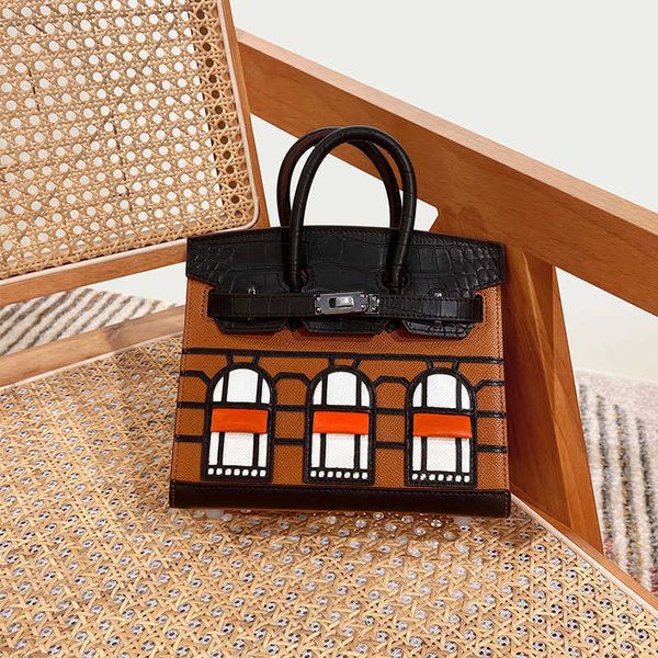 evening bags h ermes brikis's for women 23 new palm pattern with layer crocodile cowhide color matching small house bag portable women&
evening bags h ermes brikis's for women 23 new palm pattern with layer crocodile cowhide color matching small house bag portable women&