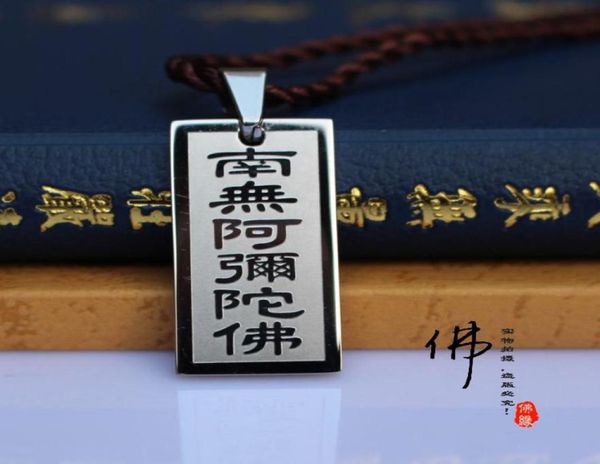 009 namo amitabha opening tag pendant necklace evil amulet become attached to light over zhao shifang dharma3796662, Silver
009 namo amitabha opening tag pendant necklace evil amulet become attached to light over zhao shifang dharma3796662, Silver
