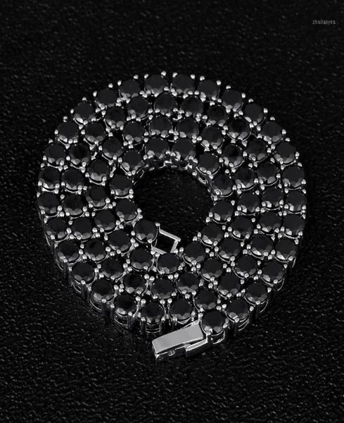 dnschic iced out tennis necklace 5mm white gold chain line with black cz for men women hip hop jewelry rapper street fashion11940134, Silver
dnschic iced out tennis necklace 5mm white gold chain line with black cz for men women hip hop jewelry rapper street fashion11940134, Silver
