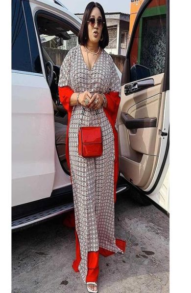ethnic clothing chffon african print dresses for women 2 piece set dashiki dress wide leg pants clothes bazin famous suit 8201874, Red
ethnic clothing chffon african print dresses for women 2 piece set dashiki dress wide leg pants clothes bazin famous suit 8201874, Red