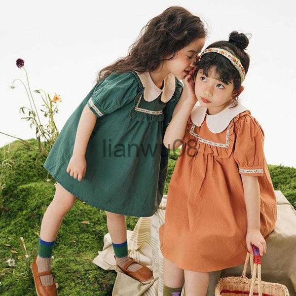 girl's dresses teen kids embroidered doll collar girls floral summer clothes green oarnge 2022 summer baby girls dress cotton linen sof, Red;yellow
girl's dresses teen kids embroidered doll collar girls floral summer clothes green oarnge 2022 summer baby girls dress cotton linen sof, Red;yellow