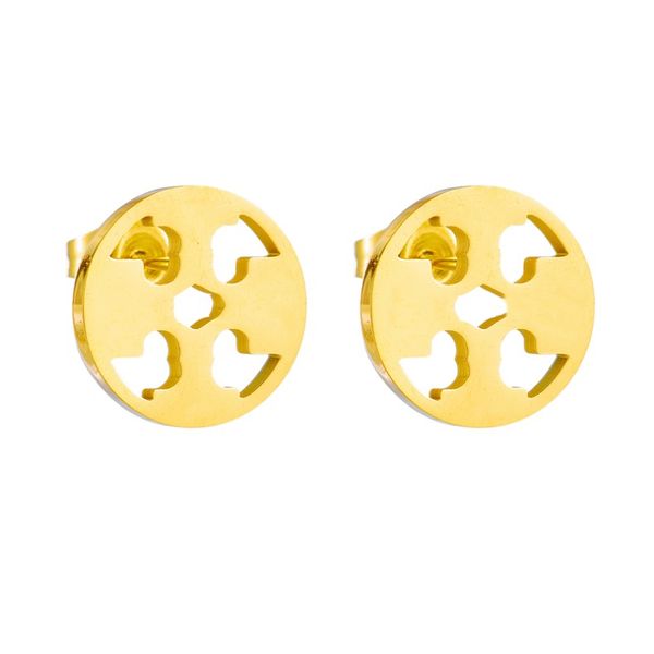 fashion vintage four leaf clover stud earrings designers for women earing men 18k gold plated bohemian round earring jewelry orecchini schmu, Golden;silver
fashion vintage four leaf clover stud earrings designers for women earing men 18k gold plated bohemian round earring jewelry orecchini schmu, Golden;silver