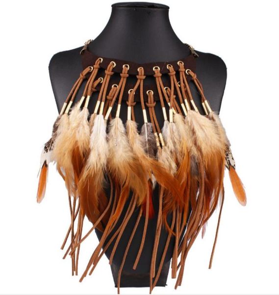 blingbling brand design model show jewelry soft exaggerated alloy necklace fashionable bohemian style feather necklac8752289, Silver
blingbling brand design model show jewelry soft exaggerated alloy necklace fashionable bohemian style feather necklac8752289, Silver
