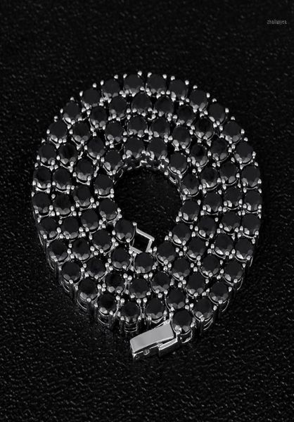 dnschic iced out tennis necklace 5mm white gold chain line with black cz for men women hip hop jewelry rapper street fashion12955080, Silver
dnschic iced out tennis necklace 5mm white gold chain line with black cz for men women hip hop jewelry rapper street fashion12955080, Silver