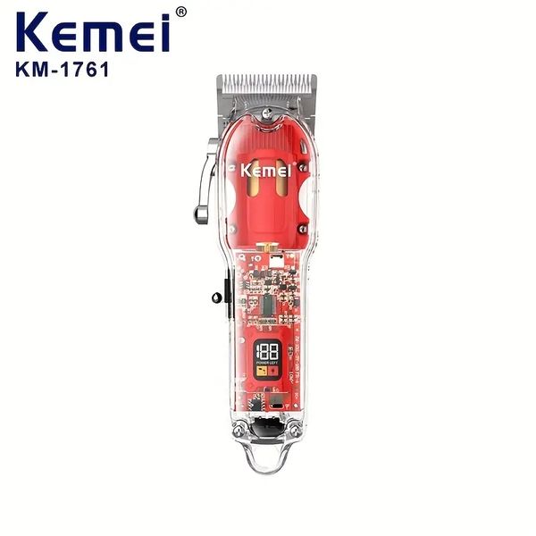 rechargeable professional hair trimmer - transparent usb hair clipper for styling & care
rechargeable professional hair trimmer - transparent usb hair clipper for styling & care