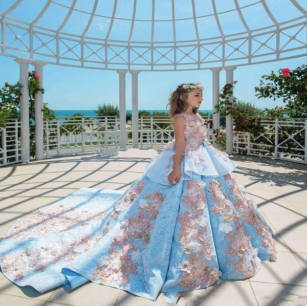 new sky blue ball gown girls pageant dresses jewel lace appliques flowers peplum kids formal prom toddler first communion gowns3336803, White;red
new sky blue ball gown girls pageant dresses jewel lace appliques flowers peplum kids formal prom toddler first communion gowns3336803, White;red