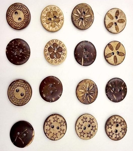 wooden buttons 18mm coconut 2 holes for handmade gift box scrapbook craft party decoration diy favor sewing accessories6907284, Black
wooden buttons 18mm coconut 2 holes for handmade gift box scrapbook craft party decoration diy favor sewing accessories6907284, Black