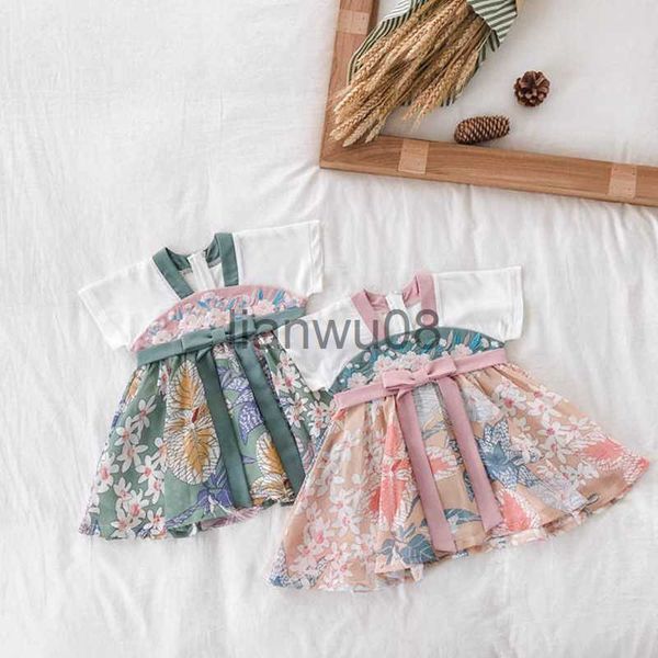 girl's dresses girls' hanfu summer dress chinese style children's ancient costume baby improved tang dress little girl ancien, Red;yellow
girl's dresses girls' hanfu summer dress chinese style children's ancient costume baby improved tang dress little girl ancien, Red;yellow