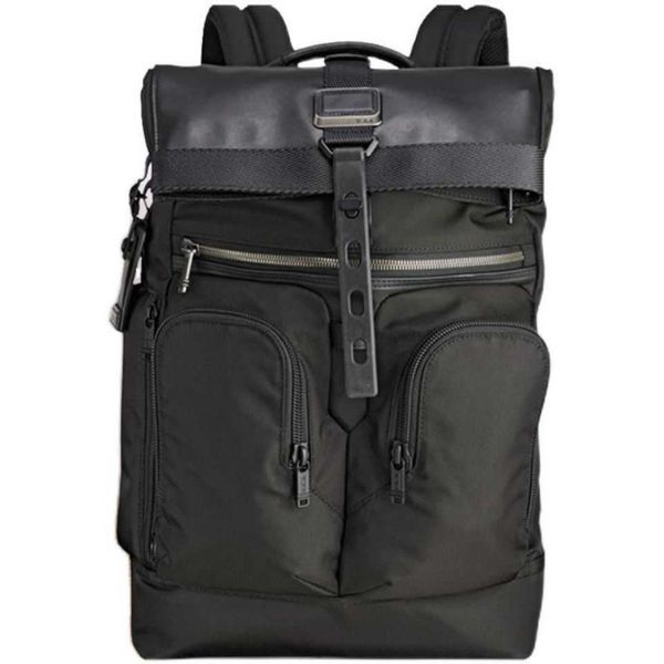 designer bag tumi tuming new men's backpack 232388 ballistic nylon multifunctional casual fashion computer backpack