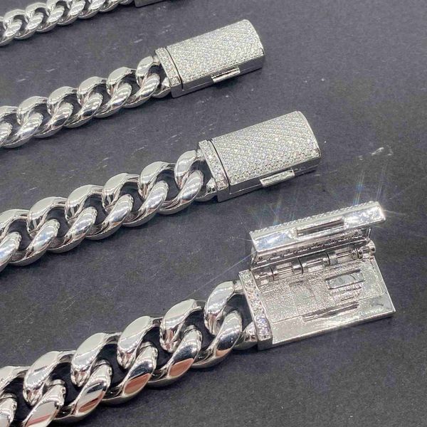 wholesale luxury iced out cuban link chain 8-10 mm moissanite 925 silver necklace for men hip hop gift 16k gold platinum plated
wholesale luxury iced out cuban link chain 8-10 mm moissanite 925 silver necklace for men hip hop gift 16k gold platinum plated