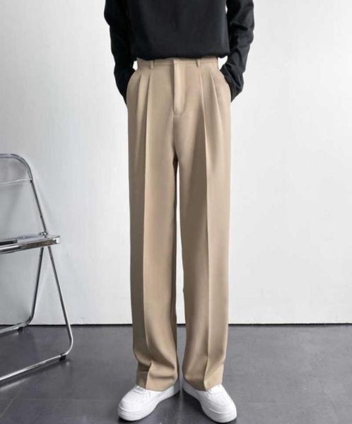 men039s pants men suit pants solid color men039s wide leg suit pants casual new streetwear male trousers baggy korean style 5858459, Black
men039s pants men suit pants solid color men039s wide leg suit pants casual new streetwear male trousers baggy korean style 5858459, Black