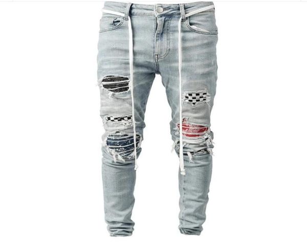 2022 r mens jeans motocycle holesluxury denim men fashion streetwear men039s clothing pants4413372, Blue
2022 r mens jeans motocycle holesluxury denim men fashion streetwear men039s clothing pants4413372, Blue