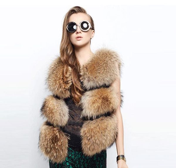 women winter imitate raccoon dog fur vest thicken warm patchwork brown outerwear3231044, Black
women winter imitate raccoon dog fur vest thicken warm patchwork brown outerwear3231044, Black
